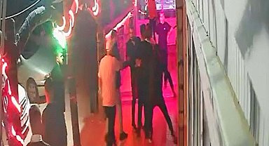 Eğlence merkezi çıkışında ölümlü kavga kamerada