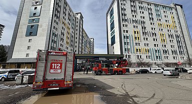 Ekipleri harekete geçiren kız yurdunda yangın ihbarı asılsız çıktı