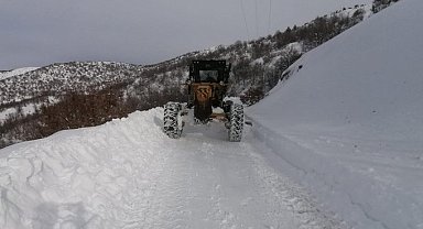 Elazığ'da 505 köy yolu kardan ulaşıma kapandı