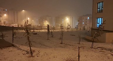 Elazığ'da kar etkili oldu