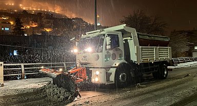 Elazığ'da kardan 159 köy yolu ulaşıma kapandı