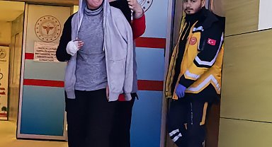 Elini makineye kaptıran işçi yaralandı