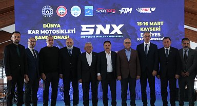 Erciyes'te FIM Dünya Kar Motosikleti Şampiyonası düzenlenecek