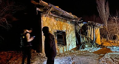 Evinde çıkan yangında öldü