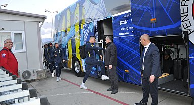 Fenerbahçe kafilesi, Alanya'ya geldi