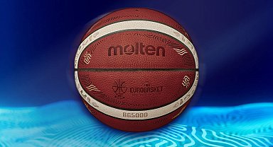 FIBA, EuroBasket 2025 için özel tasarıma sahip resmi maç topunu tanıttı