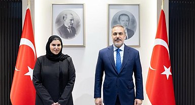 Fidan ve Yerlikaya, Katarlı Bakan Al Misnad ile görüştü