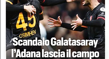 Galatasaray-Adana Demirspor maçı Avrupa basınında yankılandı