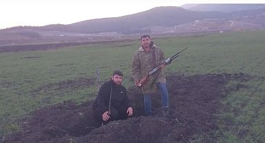 Gaziantep'te çiftçilerin yaban domuzu nöbeti