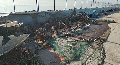 Gemlik Körfezi 24 bin metrekare hayalet ağdan temizlendi