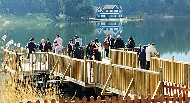 Gölcük Tabiat Parkı'nda sömestir yoğunluğu