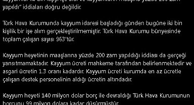 İletişim Başkanlığı, THK'ya atanan kayyumlarla ilgili iddiaları yalanladı