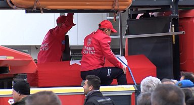 İstanbul - Esenler'de yangına müdahale ederken düşerek hayatını kaybeden itfaiye eri için tören düzenlendi