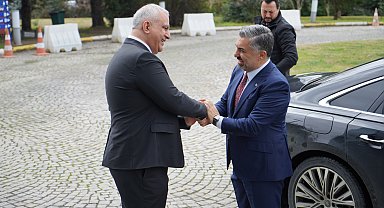 İstanbul - RTÜK Başkanı Şahin'den DHA Genel Müdürü Coşkun'a ziyaret