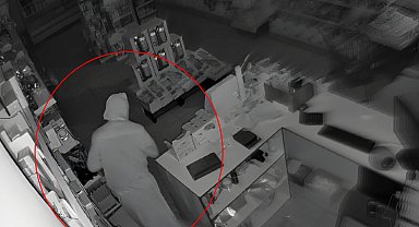 Kadın kıyafetleri giyip hırsızlık yapan şüpheli yakalandı