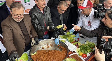 Kahtalı Mıçe anısına Bahçelievler'de 'Doğu ve Güneydoğu Çiğ Köfte Festivali' düzenlendi