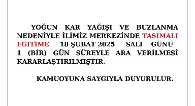 Kastamonu'da eğitime kar engeli