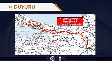 KGM: Bazı yollar ağır taşıt trafiğine kapatıldı
