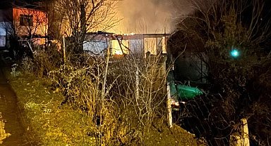 Kıbrıs gazisi evinde çıkan yangında hayatını kaybetti