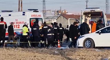 Konya'da TIR, ekip otosuna arkadan çarptı; 1 polis şehit oldu, 2 polis ağır yaralandı