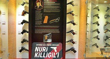 Kriminal laboratuvarda tarihi silah sergisi; ilk yerli silah da bulunuyor