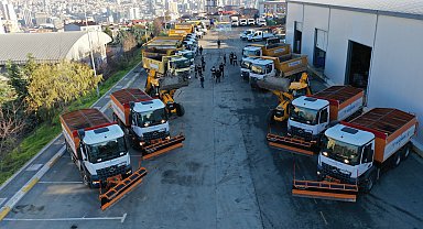 Küçükçekmece'de kış hazırlığı için bin 230 personel görevlendirildi