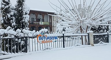 Malatya'nın 4 ilçesinde eğitime kar engeli