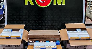 Manisa'da 3 milyon 960 bin dolu ve boş makaron ele geçirildi