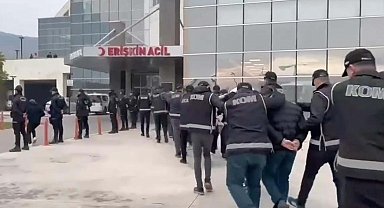Manisa'da suç örgütü operasyonu: 10 tutuklama