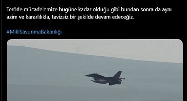 MSB: Suriye'nin kuzeyinde 13 terörist etkisiz hale getirildi