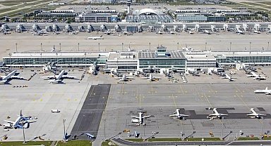 Münih Havalimanı'nda grev: Uçuşların yüzde 80'i iptal edildi