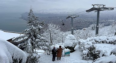 Ordu'da kar yağışı eğlenceye dönüştü