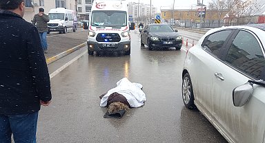 Otomobilin çarptığı kadın: Eşim şehir dışında, haber vermeyin, korkar