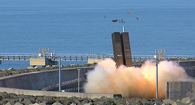 Rize'de yerli füze 'Tayfun'un, 3'üncü test atışı yapıldı