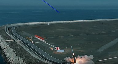 Rize'de yerli füze 'TAYFUN'un, 3'üncü test atışı yapıldı