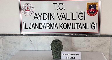 Roma dönemine ait büstü satmak isteyen 2 kişi yakalandı