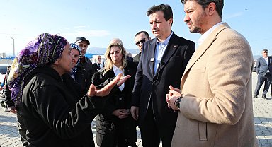 Saadet Partisi Başkanı Arıkan'dan deprem bölgesi ziyareti