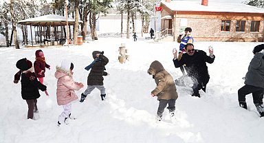 Samsun'un 6 ilçesinde eğitime kar engeli