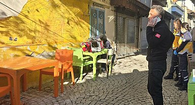 Sandalyede ölü bulundu; saldırı anı kamerada