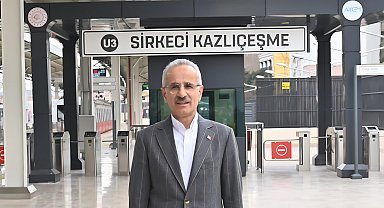 Sirkeci-Kazlıçeşme hattında 3,7 milyon yolcu taşındı