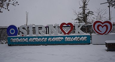 Şırnak'ta 16 köy yolu ulaşıma kapandı