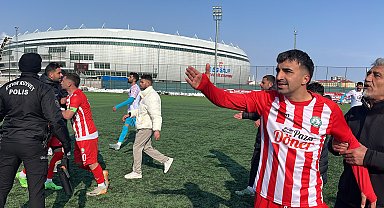 Sivas'ta amatör maçta gerginlik