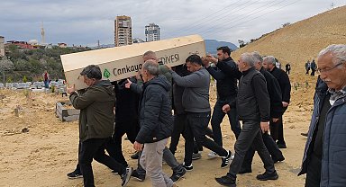 Şube sekreterini öldürüp intihar eden sendika başkanı toprağa verildi