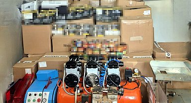 Tekirdağ'da 305 bin makaron ele geçirildi