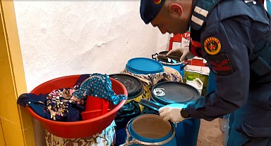 Tekirdağ'da 7 bin 104 litre sahte ve kaçak alkol ele geçirildi