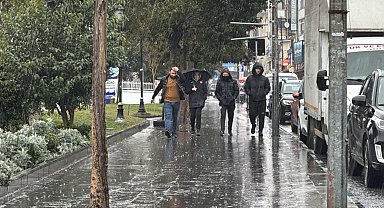 Tekirdağ'da sağanak etkili oldu