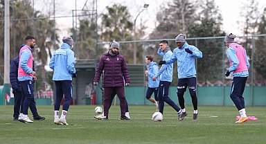 Trabzonspor, Eyüpspor hazırlıklarına başladı