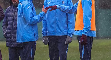 Trabzonspor, Gaziantep FK maçı hazırlıklarını sürdürdü