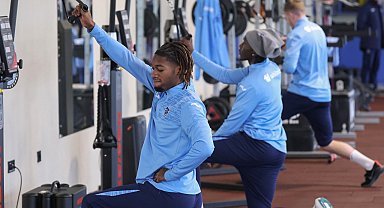 Trabzonspor kuvvet çalıştı