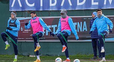 Trabzonspor'da, Gaziantep FK maçı hazırlıkları devam ediyor